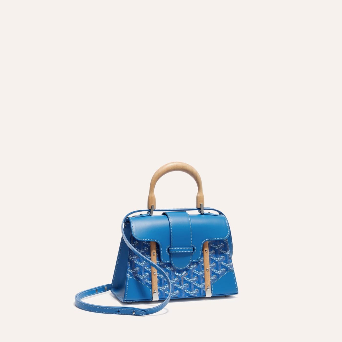 Goyard Saigon Structured Mini Bag Sky Blue - Image 1